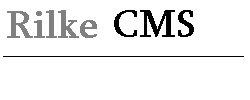 Rilke CMS logo